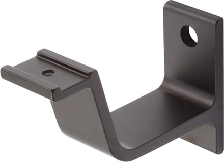 hermeta Handlaufträger 3551 Alu.schwarz elox.ger.Auflage - 3551-18E