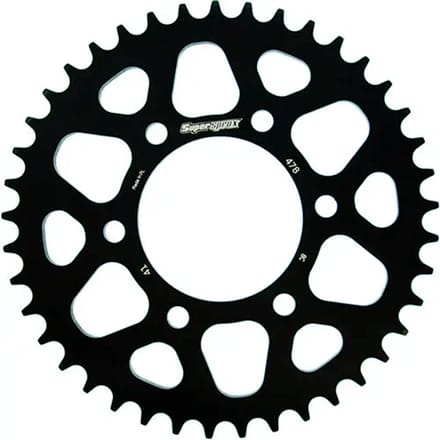 Aluminium motorfiets tandwieltje Supersprox RAL-478:41