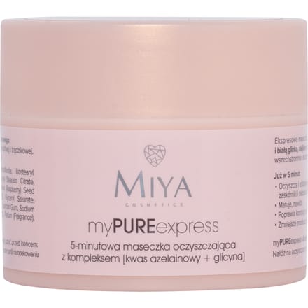 MIYA Cosmetics myPUREexpress 5-minute Cleansing Mask 50 g