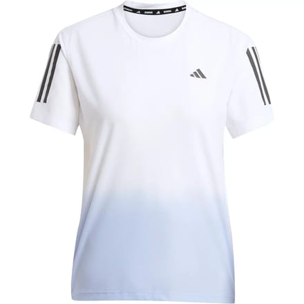 adidas Performance Own the Run CLIMACOOL Colorblock T-shirt - Dames - Wit