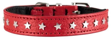Hunter Hondenhalsband Capri Mini Rood Maat 32
