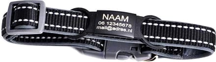 Hondenpenning - ID penning - All-Black - Groot - Inclusief Graveren