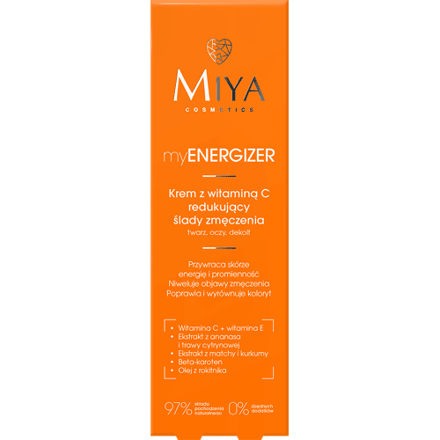 MIYA Cosmetics myENERGIZER Face Cream Vitamin C Fatigue-Reducing 40 ml