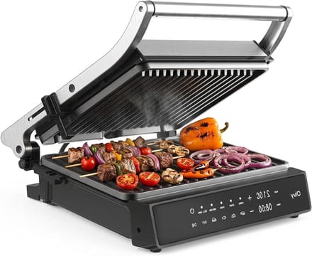 Contactgrill - Tosti Apparaat - Tosti-ijzers - Panini Grill - heet