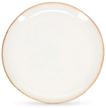 S&P Plat bord 21cm coupe wit Artisan (Set van 4)