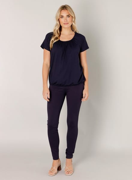 BASE LEVEL Yona Jersey Shirt - Dark Blue - maat 48