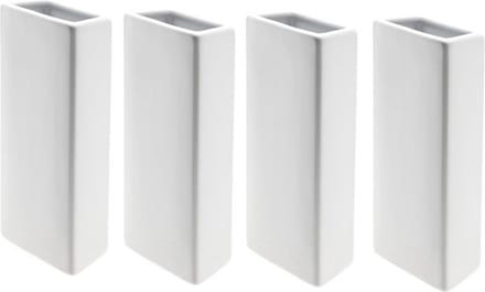 4x Radiator luchtbevochtiger wit 31 cm - verdamper
