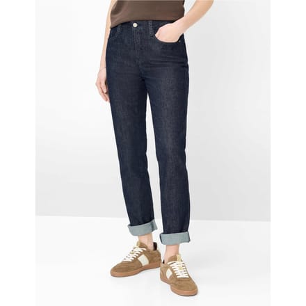 Brax Dames Jeans  Style MARY, denim donkerblauw, maat 36