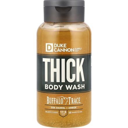 Duke Cannon Supply Co., Thin® Douchegel, Buffalo Trace®, Eikenvat + Amber, 17,5 fl oz (517 ml) beige