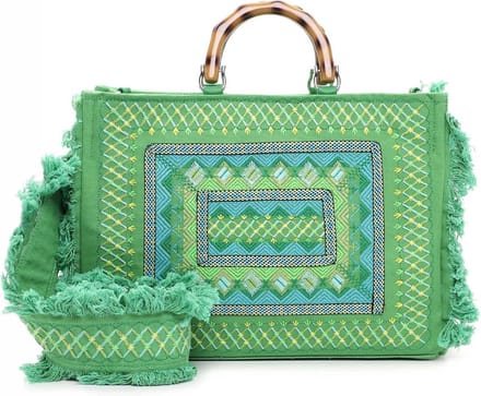 SURI FREY Schoudertas Handtas Lucy Shopper Apple Groene