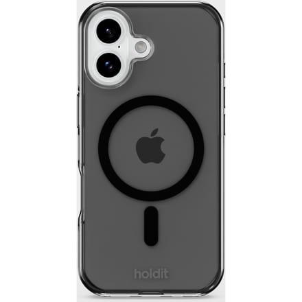 Phone Case Transparent Magsafe Compatible Black iPhone 17