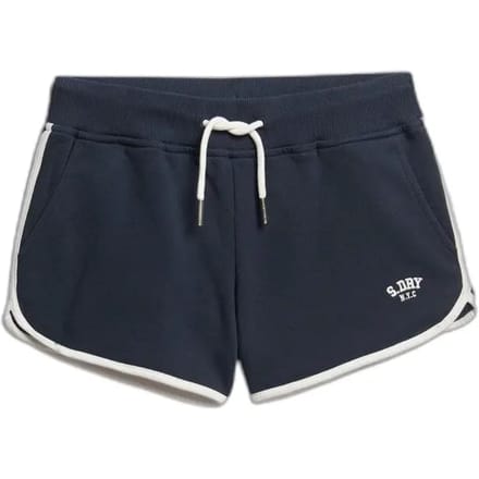 Superdry Athletic Essentials Retroshort Blauw Grootte: 34