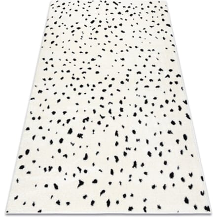 Kleden Rugsx Tapijt modern MODE 8508 stippen creme / 80x150 cm
