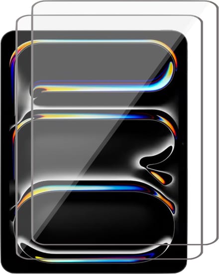 Screenprotector geschikt voor iPad Pro 11 inch 2024 - 2x Gehard Glas Screen Protector GlassGuard