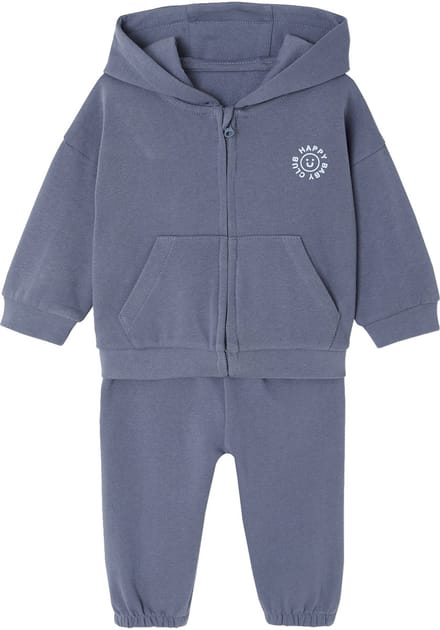 Vertbaudet Sportpak met capuchon en rits + jogging voor baby