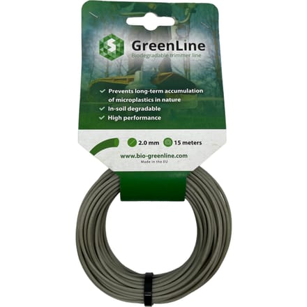 Greenline biologisch maaidraad 2,0mm 15m