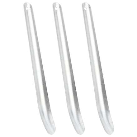 Vidaxl Éponges de Sueur pour Chevaux, Lot de 3, Argentées, en Aluminium