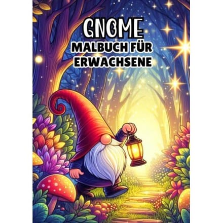 Gnome - Malbuch Für Erwachsene - Malbücher Für Erwachsene