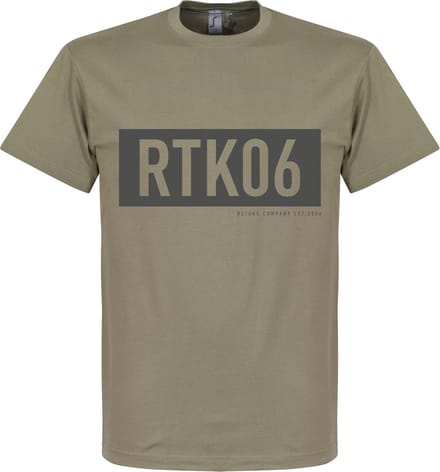 Retake RTK06 Bar T-Shirt - Khaki - XXL