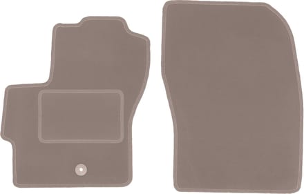 Beige voormatten voor: Mazda 3 I BK hatchback (2003-2009)