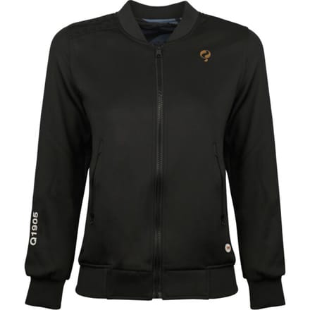 Q1905 Q reversible jacket melbourne w bg + print bg/china blue + black