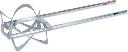 Kreator  KRT050011  Dubbele roerstaaf betonmixer - HEX 13 - Verfmenger - 2x D120mm