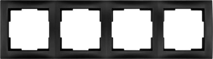 EMhub afdekraam 4-voudig - Lumo55 mat zwart (4090094)