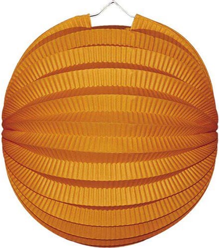 Oranje Lampion Bol 23cm