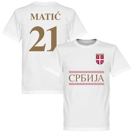 Servië Matic Team T-Shirt - 5XL