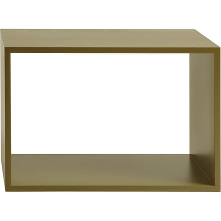 Muuto Stacked 2.0 zonder achterwand - groot - brown green
