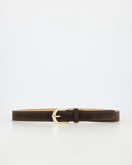 Teatro - Suus - Riem - Suede - Leer - Goudkleurig - Black - 105 cm