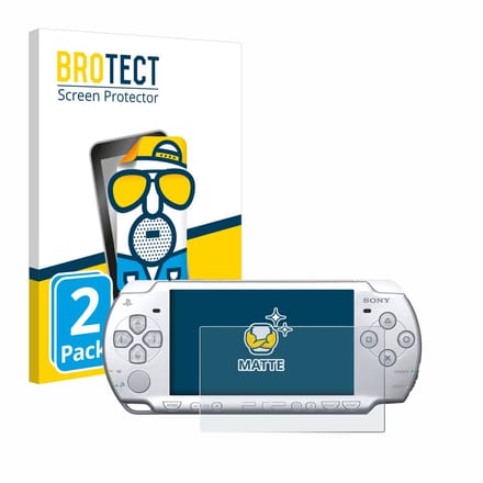 BROTECT - Screenprotector voor Sony PSP 2004 - Folie Beschermfolie matte 2 Stuks