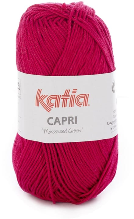 Katia Capri - 82129 donkerfuchsia - Katoen Garen