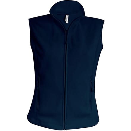 Kariban Bodywarmer van microfleece dames K906 - Navy - M