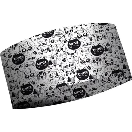 Hoofdband voor kinderen MATT Black & White Cats
