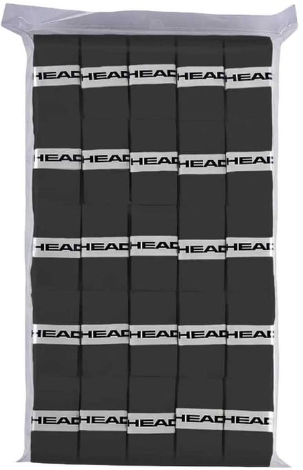 Head Prime Tour - Overgrip - Tackiness - Comfort - Zwart - 50 stuks