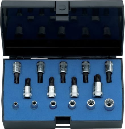 Gedore 1815628 Dopsleutel-bitinzetset 1/4 (6.3 mm) 15-delig