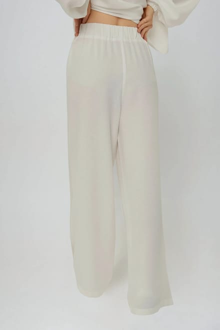 Brede Pijpen Ontspannen Fit Broek