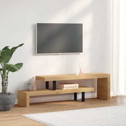 vidaXL - Tv-meubel - massief - mangohout