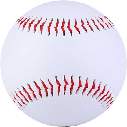 9 inch witte honkbal oefen- en softbal sport team spel PVC white