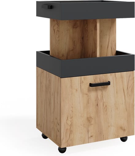 Vicco Rolcontainer – 50 x 88.6 cm Krachtige eik goud