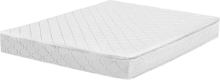 DUO - Pocketveringmatras - Wit - 140 x 200 cm - Polyester