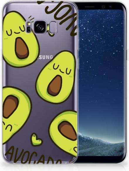 Samsung Galaxy S8 Plus Telefoonhoesje met Naam Avocado Singing