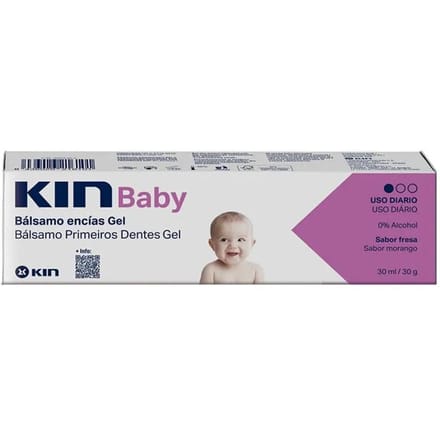 Gel voor eerste tandjes Kin Kin Baby 30 ml