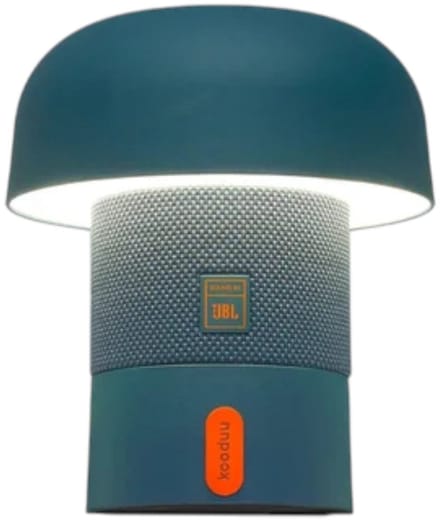 Kooduu Sensa Play Mini - Draabare Speaker Lamp - Krachtig Geluid - Dimbaar Licht - Deep Aquamarine