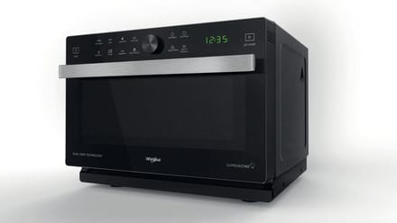 Whirlpool MWSC 833 B - Vrijstaande combimagnetron - Zwart