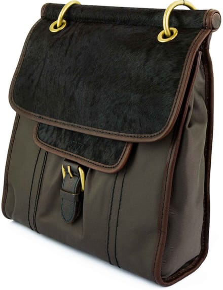 Damestas Fossil Hand-schoudertas Emory Crossbody Flap Olive Khaki - UNI