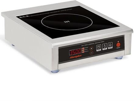 Inductiekookplaat 1-pits Krachtig 3500W | 16 Niveaus & Timer
