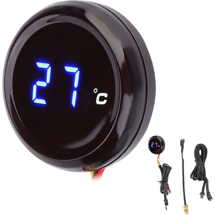 Digitale Thermometer Water Temperatuurmeter Meter voor Honda   Kawasaki   Yamaha   Suzuki (Rood Licht) Blue Light