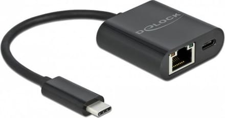 DeLOCK 66644 laptop dock & poortreplicator Bedraad USB 3.2 Gen 1 (3.1 Gen 1) Type-C Zwart